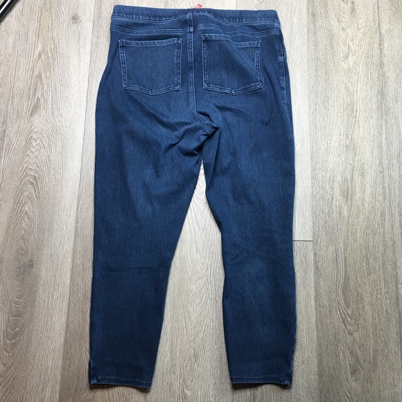 Spanx Jean-ish Dark Blue XL cropped - Picture 2 of 9